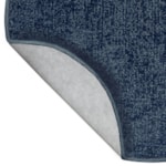 Tapete Orgânico Soleige Lens Tufting Azul Navy