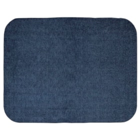 Tapete Retangular Soleige Roundish Tufting Azul Navy