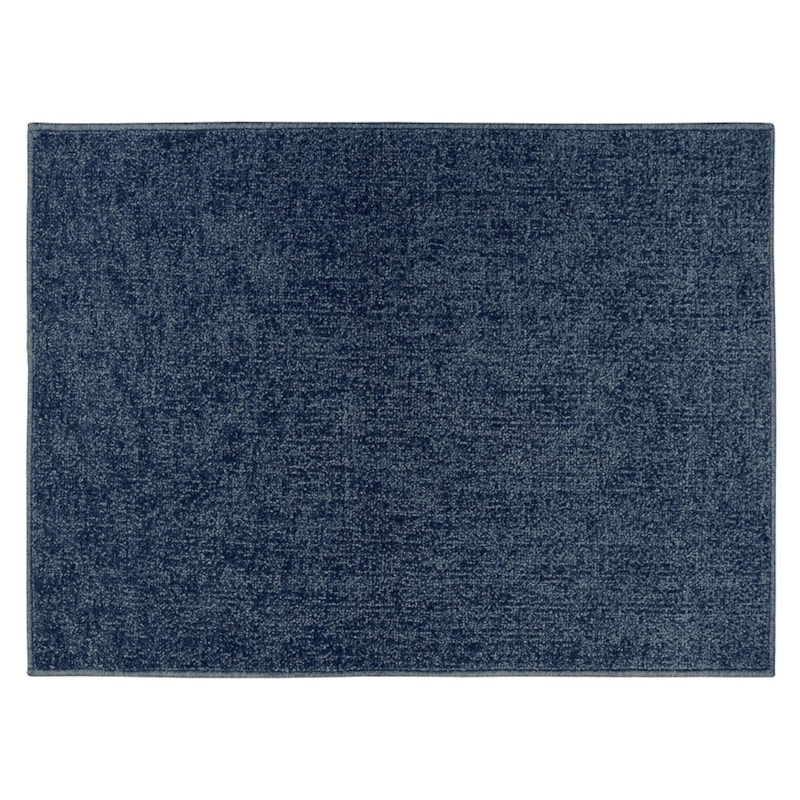 Tapete Retangular Soleige Tufting Azul Navy